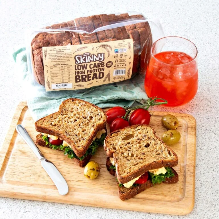 Home page image in which bread and other products are present